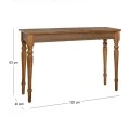 ΚΑΦΕ ΞΥΛΙΝΗ ΚΟΝΣΟΛΑ ΕΙΣΟΔΟΥ 120x40x83EK