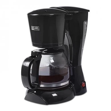 Filter coffee maker color black 900W 1.2L
