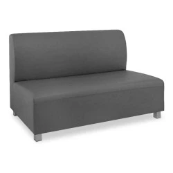 BANDY 2-Seater Sofa Grey Pu BANDY 2-Seater Sofa Grey Pu