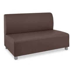 BANDY 2-Seater Sofa Brown Pu