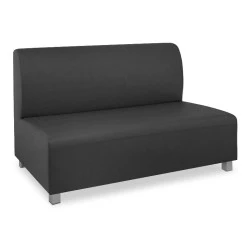 BANDY 2-Seater Sofa Black Pu