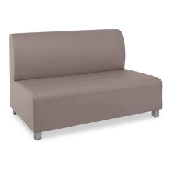 BANDY 2-Seater Sofa Sand-Grey Pu