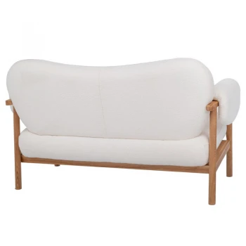 ΚΑΝΑΠΕΣ ΚΑΦΕ ΞΥΛΙΝΟΣ ΔΙΘΕΣΙΟΣ ΜΕ ΚΡΕΜ ΜΠΟΥΚΛΕ ΥΦΑΣΜΑ 145Χ80Χ83ΕΚ