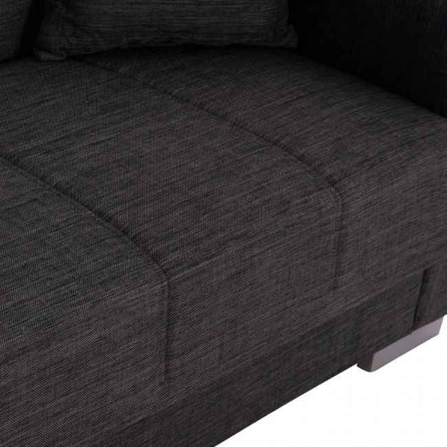 ΚΑΝΑΠΕΣ ΚΡΕΒΑΤΙ POLYA ΔΙΘΕΣΙΟΣ ΓΚΡΙ HM3241.03 150x84x88 εκ.