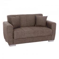 ΚΑΝΑΠΕΣ ΚΡΕΒΑΤΙ POLYA ΔΙΘΕΣΙΟΣ ΚΑΦΕ HM3241.02 153x87x77 εκ.