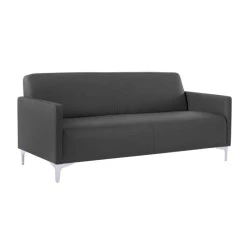 STYLE 2-Seater K/D Sofa Black Pu STYLE 2-Seater K/D Sofa Black Pu