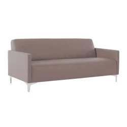 Καναπές Style τριθέσιος τεχνόδερμα χρώμα cappuccino 164x71x72εκ. Καναπές Style τριθέσιος τεχνόδερμα χρώμα cappuccino 164x71x72εκ.