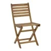 Elijie pakoworld folding chair acacia wood natural 45x62x90cm