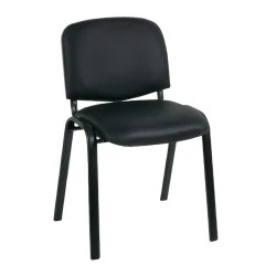 SIGMA Chair Black Frame/Black Pvc
