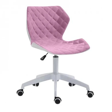 ΒΣ1700-W ΛΕΥΚΟ/ΡΟΖ ΥΦΑΣΜΑ ΚΑΡΕΚΛΑ ΓΡΑΦΕΙΟΥ - 01.0239