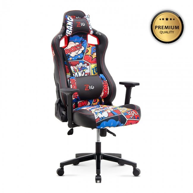 ZIO GAMING PRO ELEGANT Megapap office chair in comic color 61x67x125/134cm.