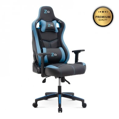 ZIO GAMING PRO GAMING Megapap office chair in blue - black color 60x63x127/134cm.