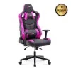 ZIO GAMING PRO KLASIK Megapap office chair in purple - black color 61x65x127/135cm.