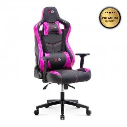 ZIO GAMING PRO KLASIK Megapap office chair in purple - black color 61x65x127/135cm.