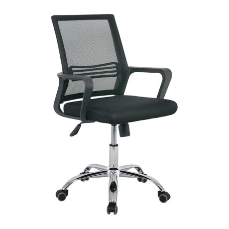 Καρέκλα γραφείου BF2110 ύφασμα mesh χρώμα μαύρο 58x60x94/104εκ.