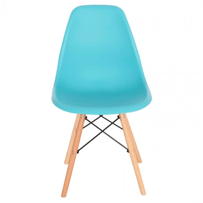 ΚΑΡΕΚΛΑ ΜΕ ΞΥΛΙΝΑ ΠΟΔΙΑ TWIST HM8460.08 PP ΤΙΡΚΟΥΑΖ ΚΑΘΙΣΜΑ 46x54x80Υεκ.