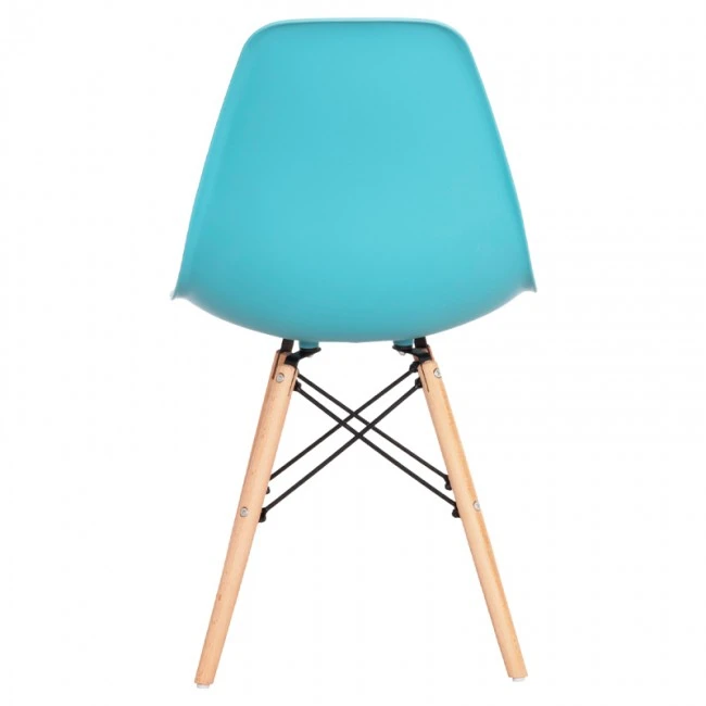 ΚΑΡΕΚΛΑ ΜΕ ΞΥΛΙΝΑ ΠΟΔΙΑ TWIST HM8460.08 PP ΤΙΡΚΟΥΑΖ ΚΑΘΙΣΜΑ 46x54x80Υεκ.