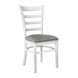 NATURALE Chair White/Fabric Grey