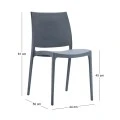 ΜΑΓΙΑ DARK GREY ΚΑΡΕΚΛΑ ΠΟΛ/ΝΙΟΥ - 20.0146