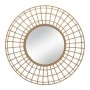 ROUND METAL WALL MIRROR D90X7.5CM
