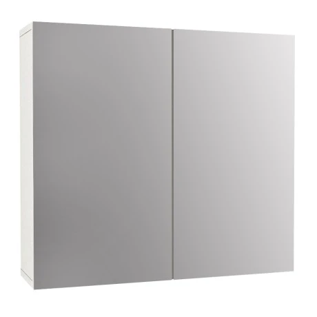 Melamine bathroom mirror Binary Megapap color white 75x17.2x65cm.