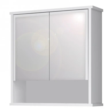 Delo Megapap melamine bathroom mirror in white color 62x17.5x60cm.