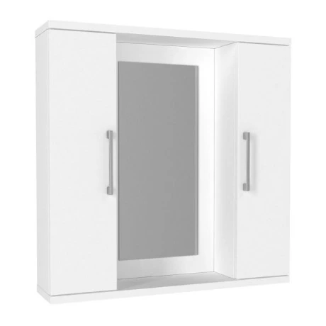 Καθρέπτης μπάνιου Surra Μegapap χρώμα λευκό 65x15,3x65εκ.