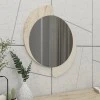 Sevilla Megapap melamine mirror in sandstone - travertine color 59.2x2.2x69cm.