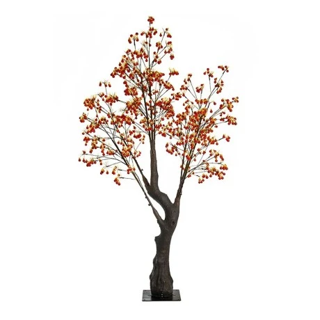 ILLUMINATED XMAS TREE 220CM WITH 3840 WARM WHITE LED ON METAL BASE 30X30CM