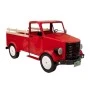 RED METAL CHRISTMAS TRUCK 246X104X112CM