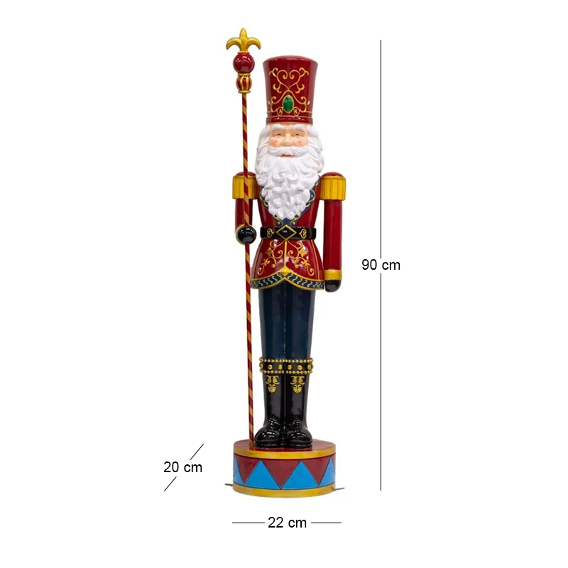 ΚΟΚΚΙΝΟ ΠΡΑΣΙΝΟΣ ΑΓΙΟΣ ΒΑΣΙΛΗΣ FIBERGLASS 22X20X90EK
