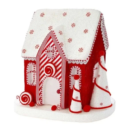 RED CANDY HOUSE 40X22X38CM