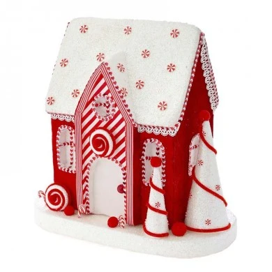 RED CANDY HOUSE 40X22X38CM