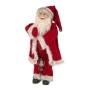 XMAS RED FABRIC SANTA 45CM
