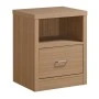 Κομοδίνο Caliber χρώμα sonoma oak 47x39x60εκ.