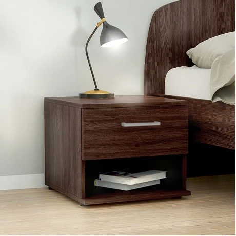 Κομοδίνο Renato Megapap χρώμα wenge 44x35x43εκ.