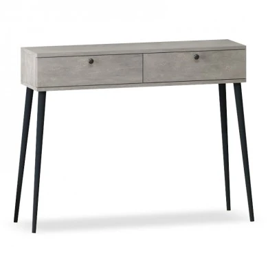 Alis Megapap melamine console in retro grey color 110x29x88cm.