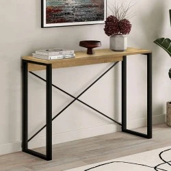 Archie Megapap melamine concole in sapphire oak color 110x35x75cm. Archie Megapap melamine concole in sapphire oak color 110x35x75cm.