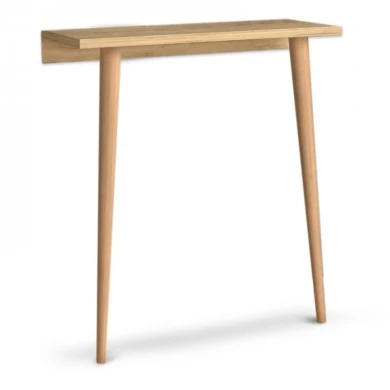 Fiona Megapap melamine wall console in oak color 60x22x73cm.