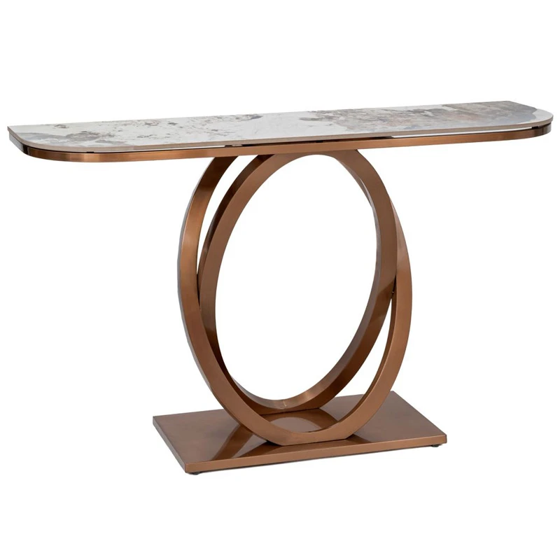 ΚΟΝΣΟΛΑ ΚΡΕΜ ΚΑΦΕ 130Χ40Χ80ΕΚ ΜΕΤΑΛΛΙΚΗ ΜΕ ΛΕΥΚΗ ΚΑΦΕ ΚΕΡΑΜΙΚΗ ΕΠΙΦΑΝΕΙΑ