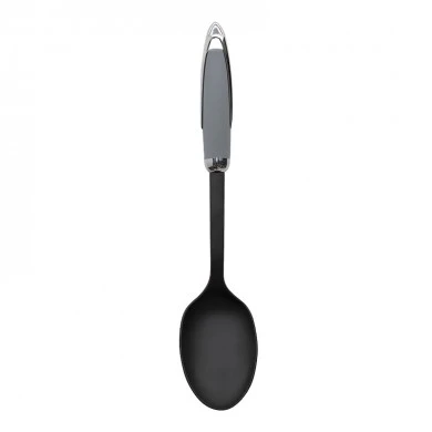 Homeplus silicone ladle in grey - black color