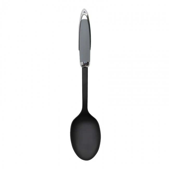 Homeplus silicone ladle in grey - black color