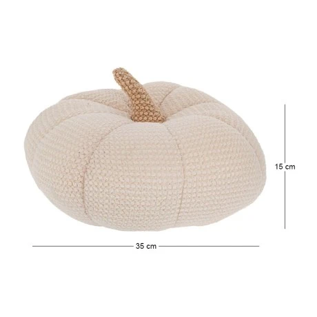 CRΘME FABRIC PILLOW PUPMKIN 35X15CM