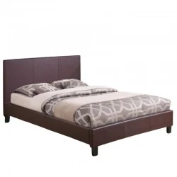 ΚΡΕΒΑΤΙ BECCA 150x200 εκ.
 ΜΕ PU ΚΑΦΕ HM553.02