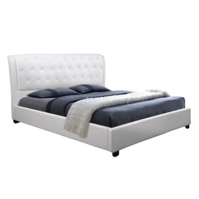 ΚΡΕΒΑΤΙ ODALYS 150x200 εκ. ΜΕ PU ΛΕΥΚΟ HM549.01