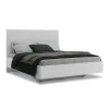 Oryana Megapap melamine bed in white color 160x200cm.