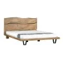 ROYAL Bed 160x200cm Acacia Natural Finish (Black Paint)