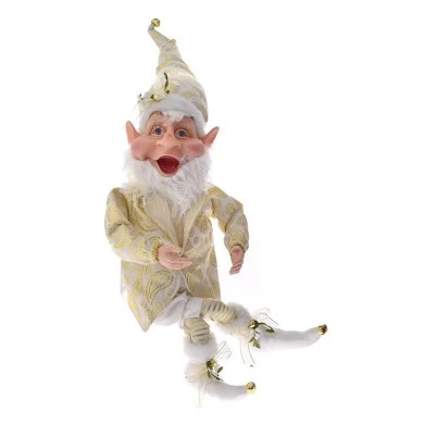 XMAS IVORY ELF 65CM