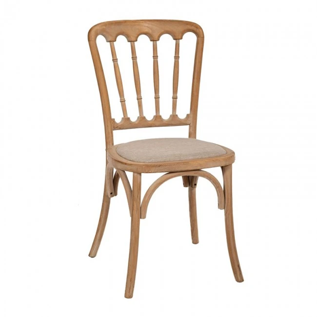 ΞΥΛΙΝΗ ΚΑΡΕΚΛΑ ΜΕ ΜΠΕΖ ΛΙΝΟ ΥΦΑΣΜΑ 45Χ46Χ92ΕΚ