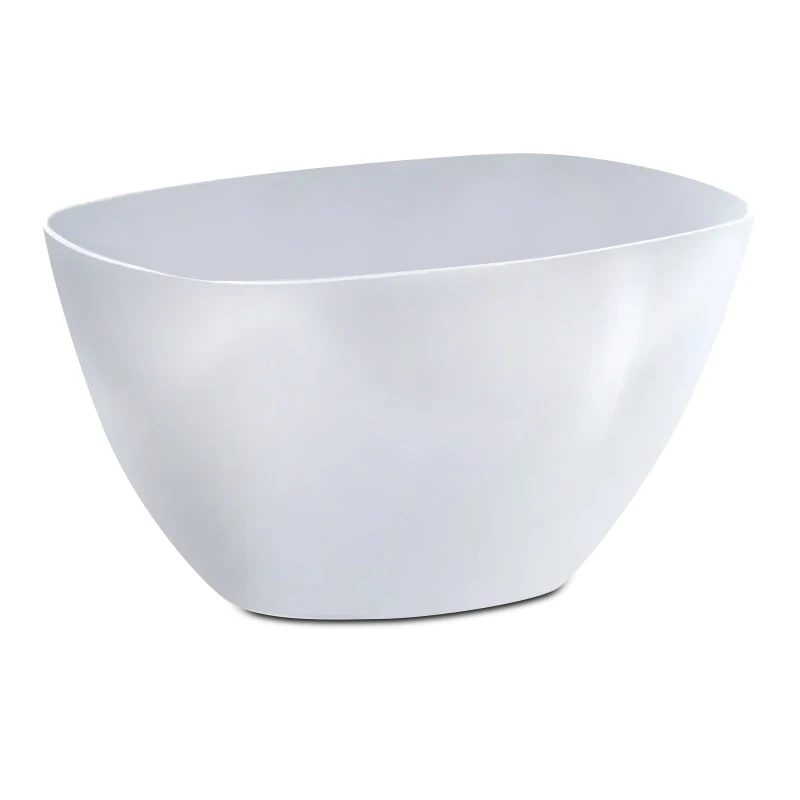 ΛΕΥΚΟ ΠΛΑΣΤΙΚΟ ΚΑΣΠΩ COUBI ORCHID  20X13X10 ΕΚ